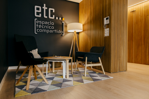 Sala de Espera ETC Santander - Espacio Técnico Compartido - Coworking Santander